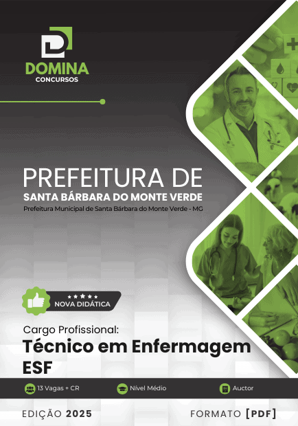 Concurso Prefeitura de Santa Barbara do Monte Verde - MG 2025
