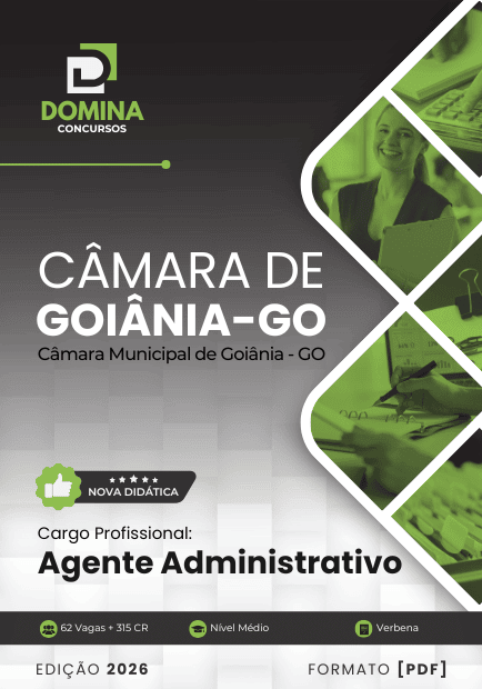 Concurso Câmara de Goiânia - GO 2026