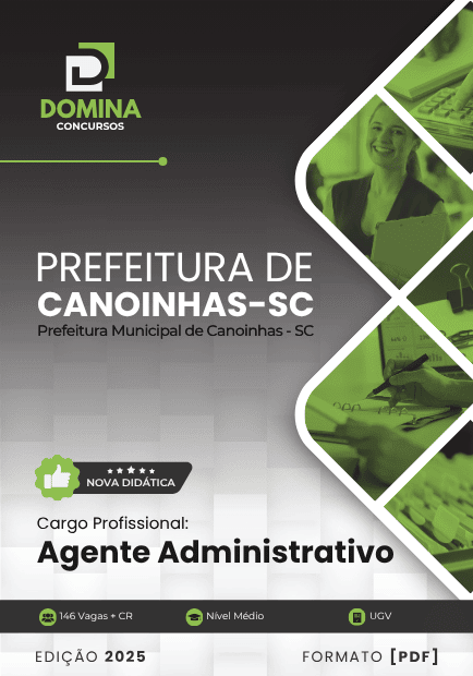 Concurso Prefeitura de Canoinhas - SC 2025