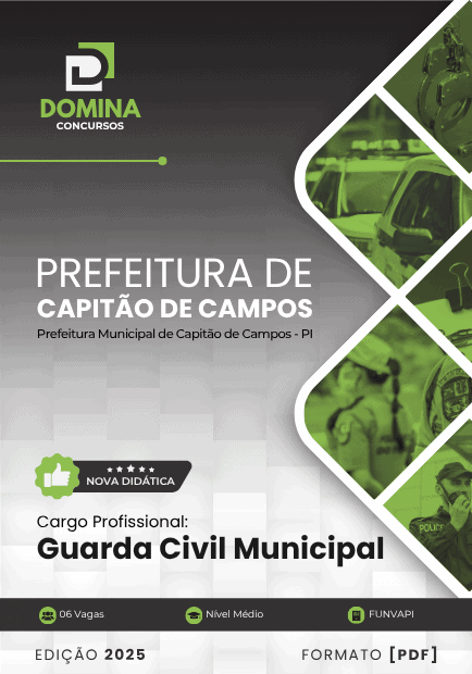 Concurso Prefeitura de Capitão de Campos - PI 2025