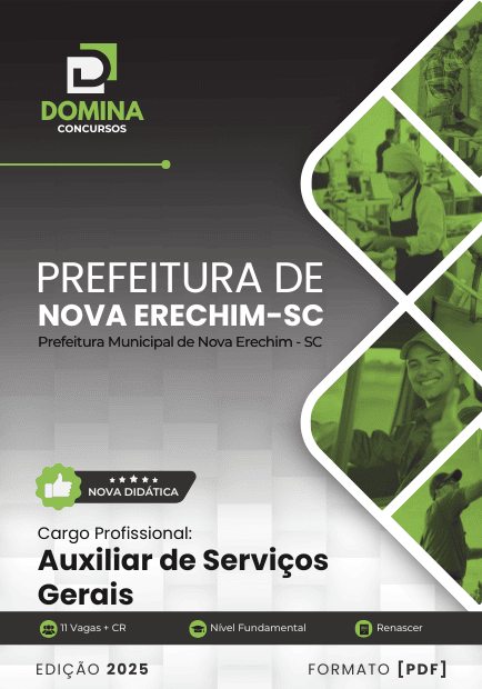 Concurso Prefeitura de Nova Erechim - SC 2025
