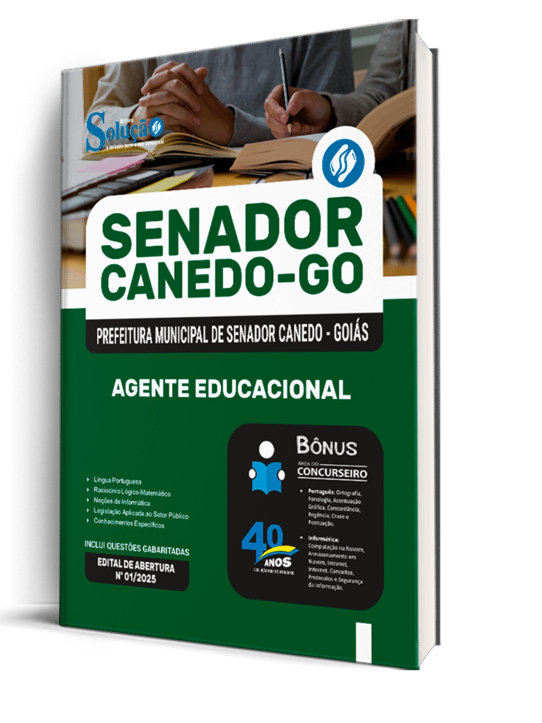 Concurso Prefeitura de Senador Canedo - GO 2025