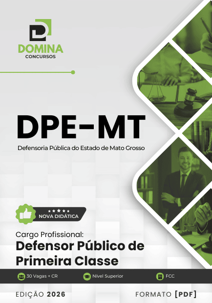Concurso DPE - MT 2026