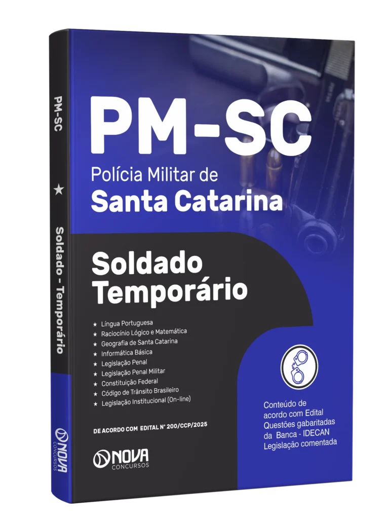 Concurso PM - SC 2026
