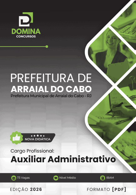 Concurso Prefeitura de Arraial do Cabo - RJ 2026