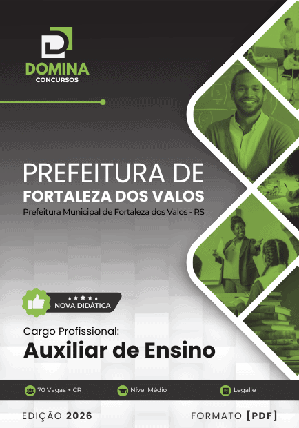 Concurso Prefeitura de Fortaleza dos Valos - RS 2026