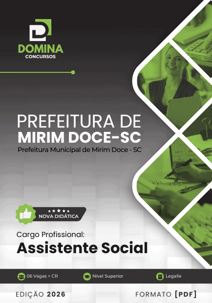 Concurso Prefeitura de Mirim Doce - SC 2026