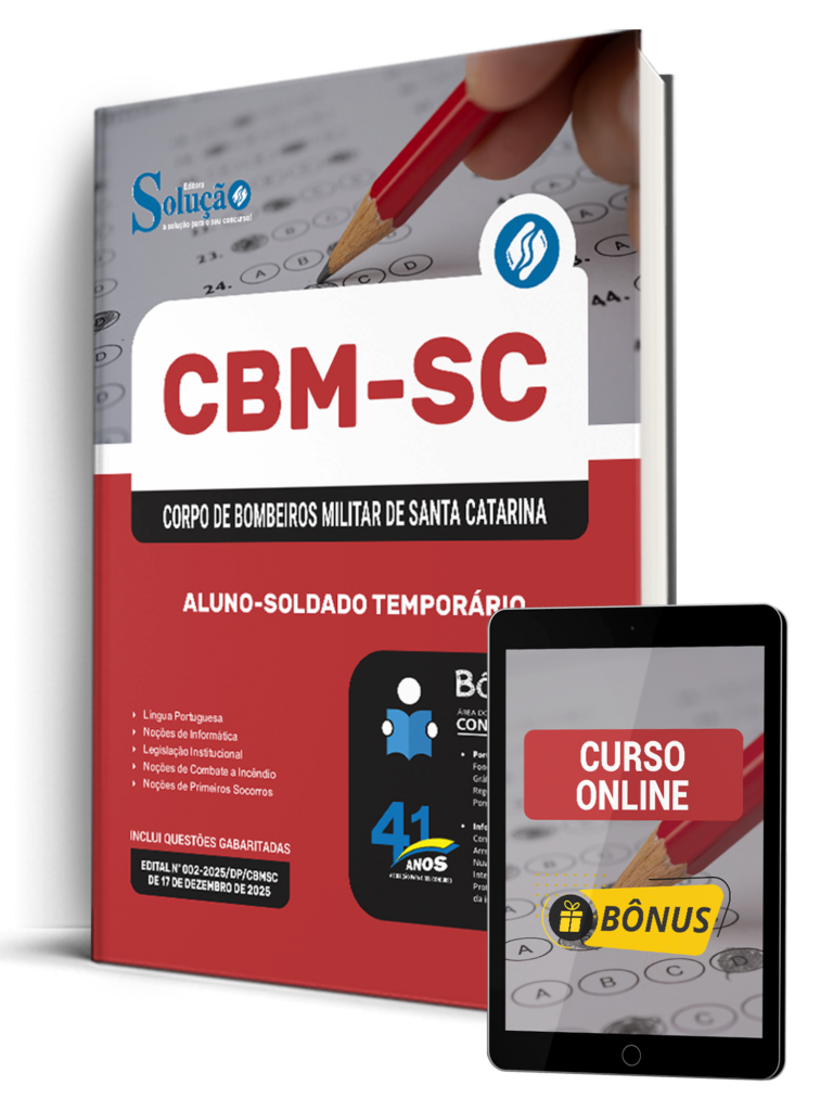 Concurso CBM - SC 2026