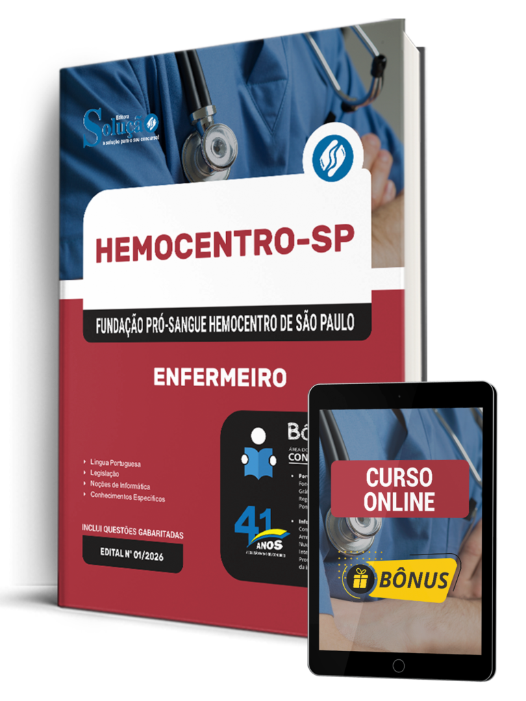Concurso HEMOCENTRO - SP 2026
