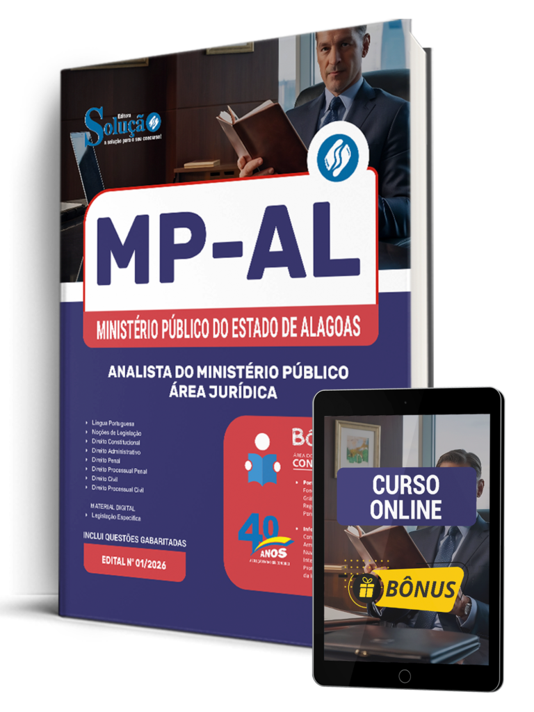 Apostila Concurso MP - AL 2026