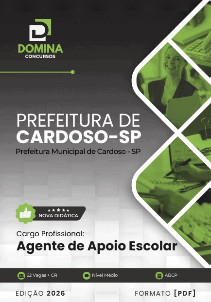 Concurso Prefeitura de Cardoso - SP 2026