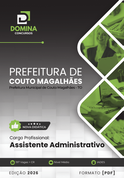 Concurso Prefeitura de Couto Magalhães - TO 2026