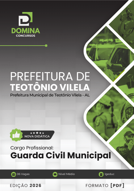 Concurso Prefeitura de Teotônio Vilela - AL 2026