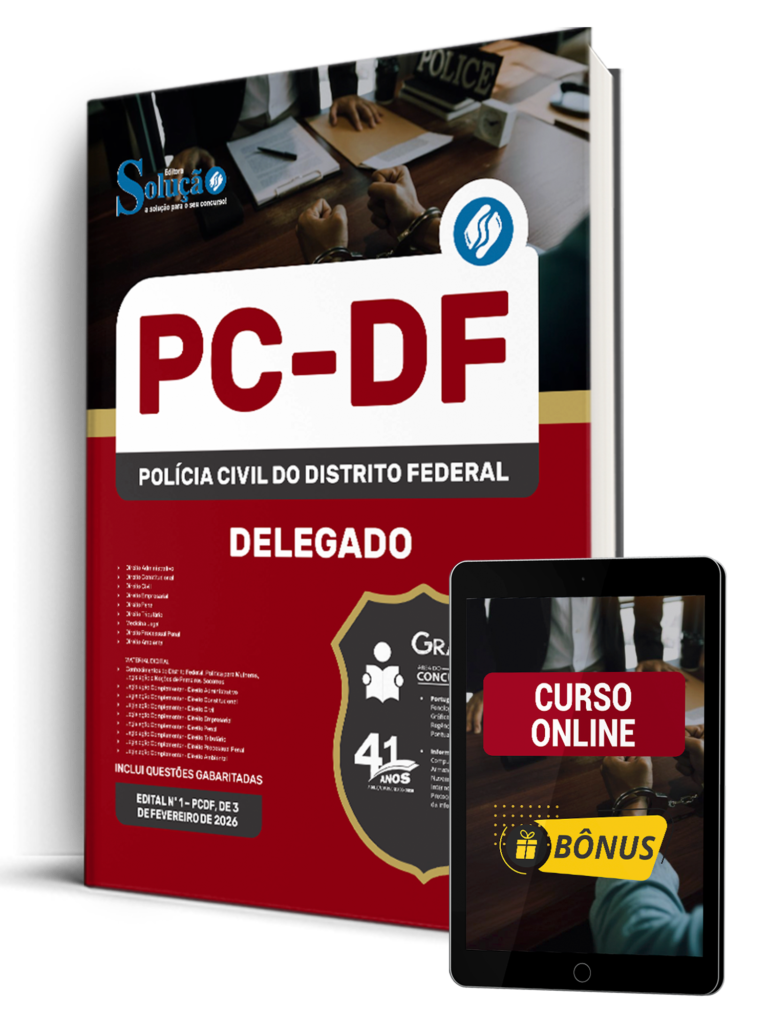 Concurso PC - DF 2026