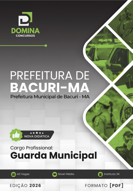 Concurso Prefeitura de Bacuri - MA 2026