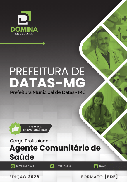Concurso Prefeitura de Datas - MG 2026