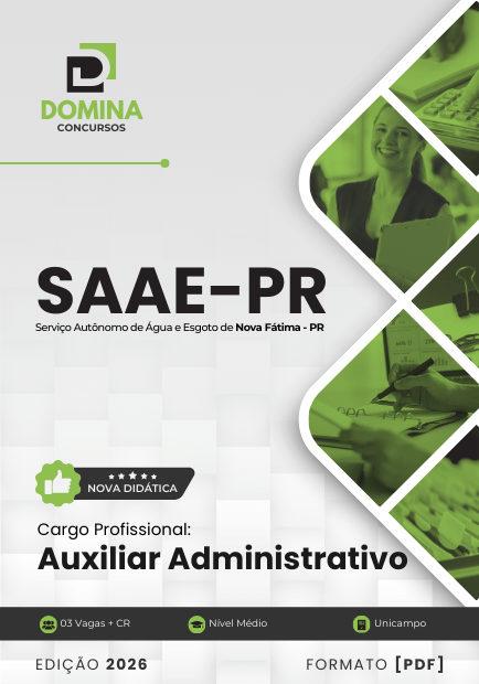 Concurso SAAE Nova Fátima - PR 2026