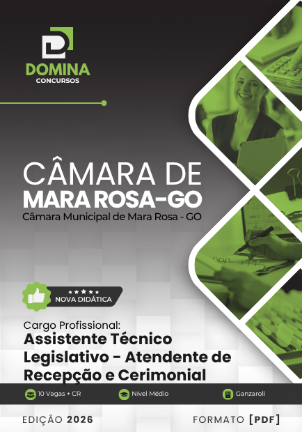 Concurso Câmara de Mara Rosa - GO 2026