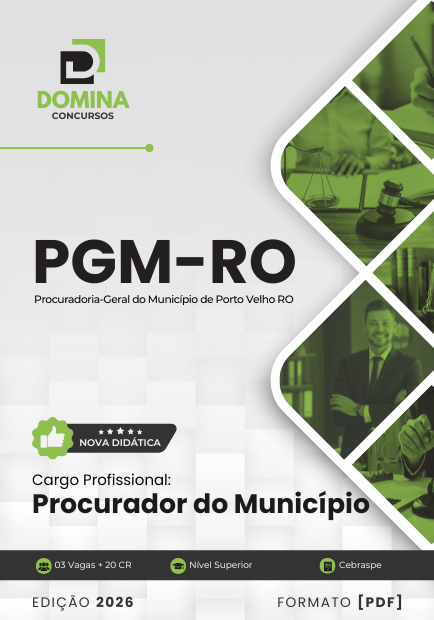 Concurso PGM - RO 2026