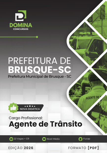 Concurso Prefeitura de Brusque - SC 2026
