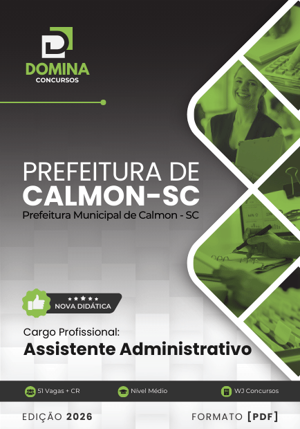 Concurso Prefeitura de Calmon - SC 2026