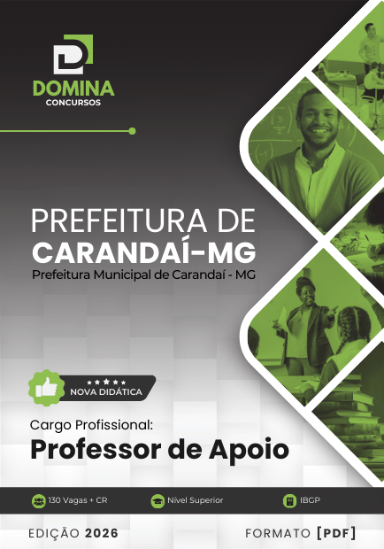 Concurso Prefeitura de Carandaí - MG 2026