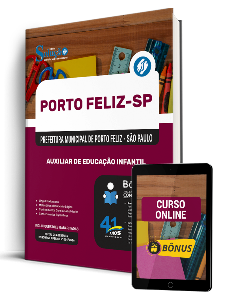 Concurso Prefeitura de Porto Feliz - SP 2026
