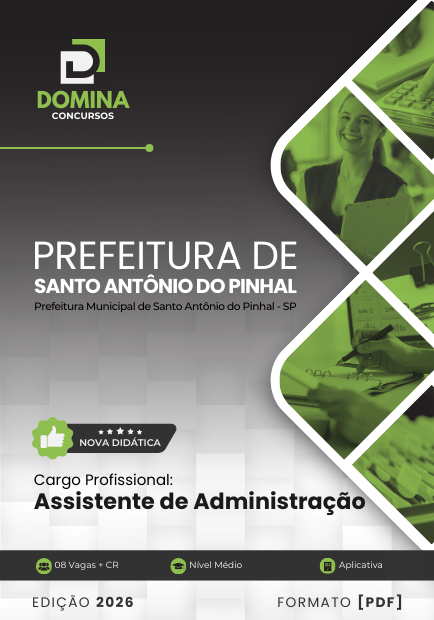 Concurso Prefeitura de Santo Antônio do Pinhal - SP 2026