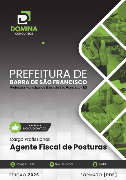 Concurso Prefeitura de Barra de São Francisco - ES 2026