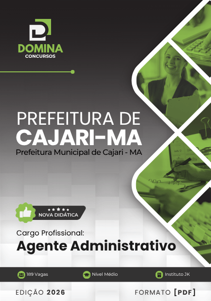 Concurso Prefeitura de Cajari - MA 2026