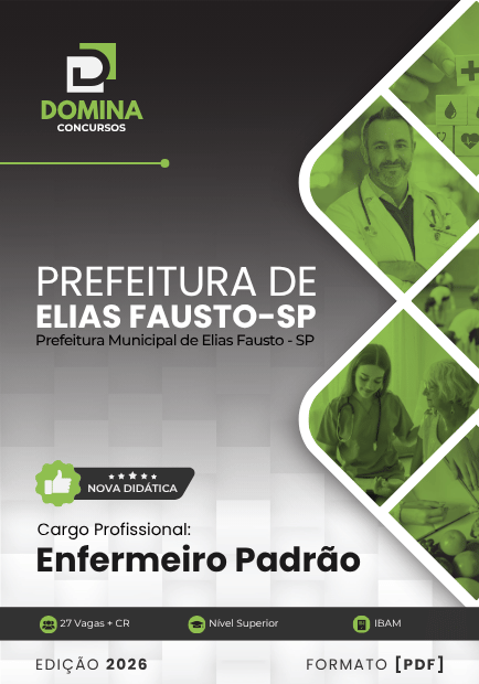 Concurso Prefeitura de Elias Fausto - SP 2026