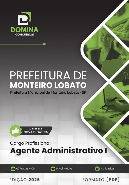 Concurso Prefeitura de Monteiro Lobato - SP 2026