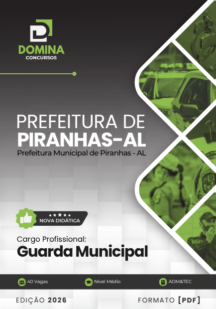 Concurso Prefeitura de Piranhas - AL 2026
