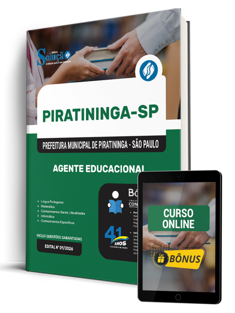 Concurso Prefeitura de Piratininga - SP 2026