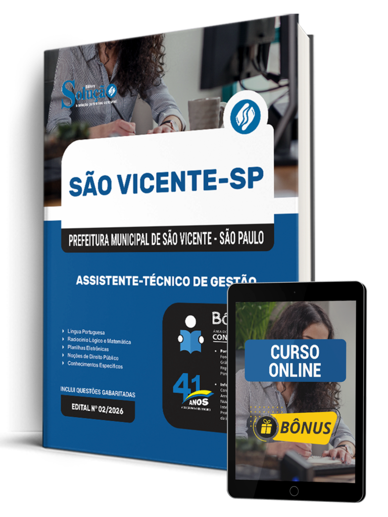 Concurso Prefeitura de São Vicente - SP 2026