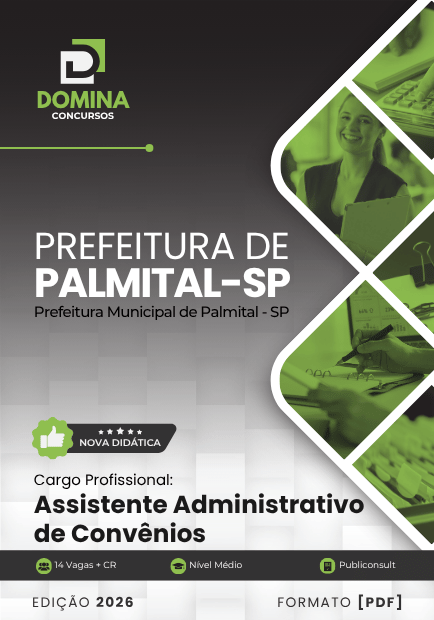 Concurso prefeitura de Palmital - SP 2026