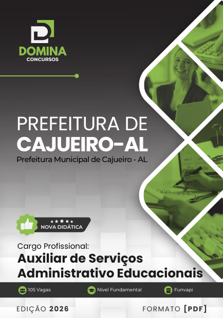 Concurso Prefeitura de Cajueiro - AL 2026