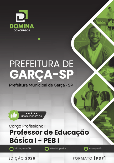 Concurso Prefeitura de Garça - SP 2026