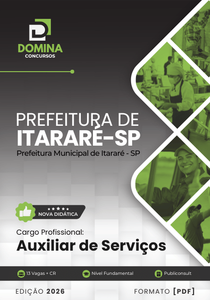 Concurso Prefeitura de Itararé - SP 2026