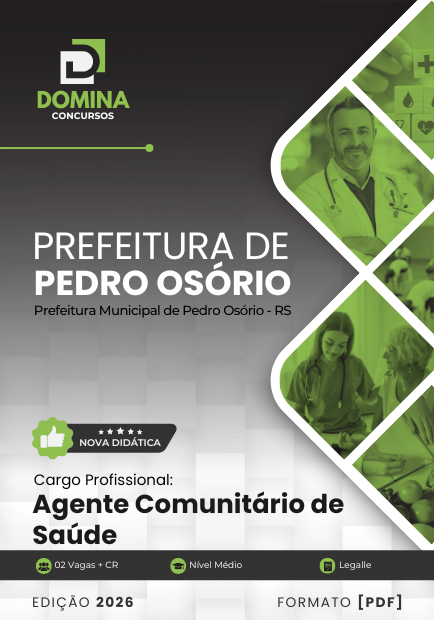 Concurso Prefeitura de Pedro Osório - RS 2026