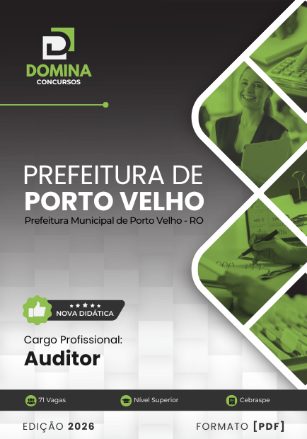 Concurso Prefeitura de Porto Velho - RO 2026
