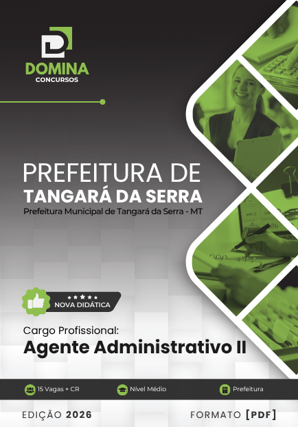 Concurso Prefeitura de Tangará da Serra - MT 2026