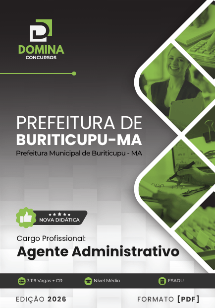 Apostila Concurso Buriticupu MA 2026