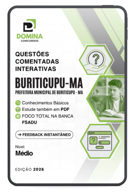 Concurso Buriticupu MA 2026