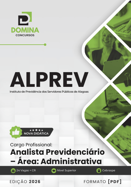 Apostila Concurso ALPREV 2026 - Analista Previdenciário Administrativo
