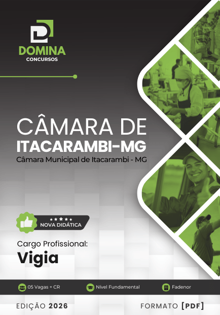 Apostila Vigia Câmara Itacarambi MG 2026