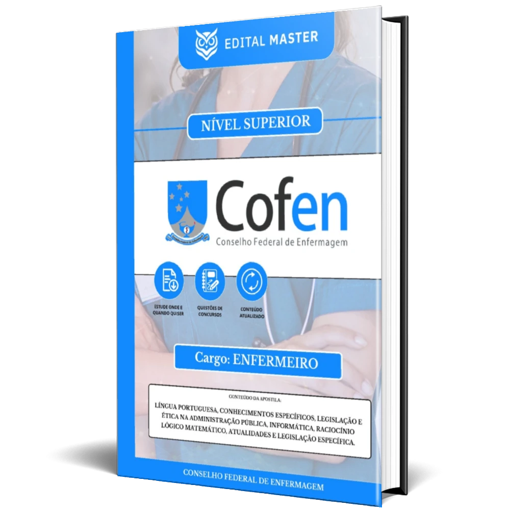 Apostila COFEN Enfermeiro 2026 em PDF