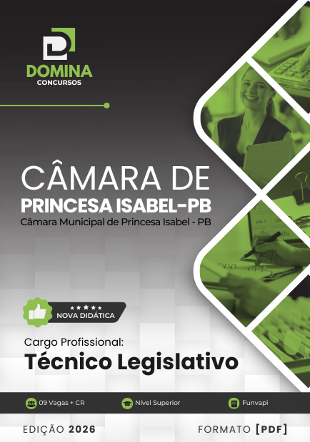 Concurso Câmara de Princesa Isabel - PB 2026