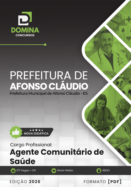 Concurso Prefeitura de Afonso Cláudio - ES 2026