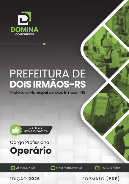 Concurso Prefeitura de Dois Irmãos - RS 2026